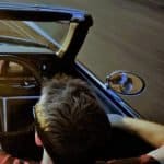 Man driving a car on South Africa road