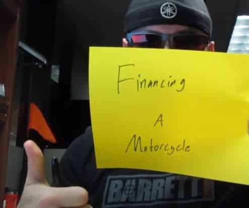 Motorcycle Finance Blacklisted
